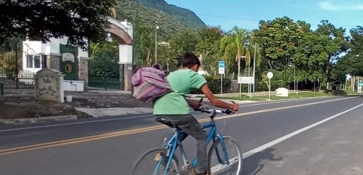 Not all cyclists use the bicycle lane