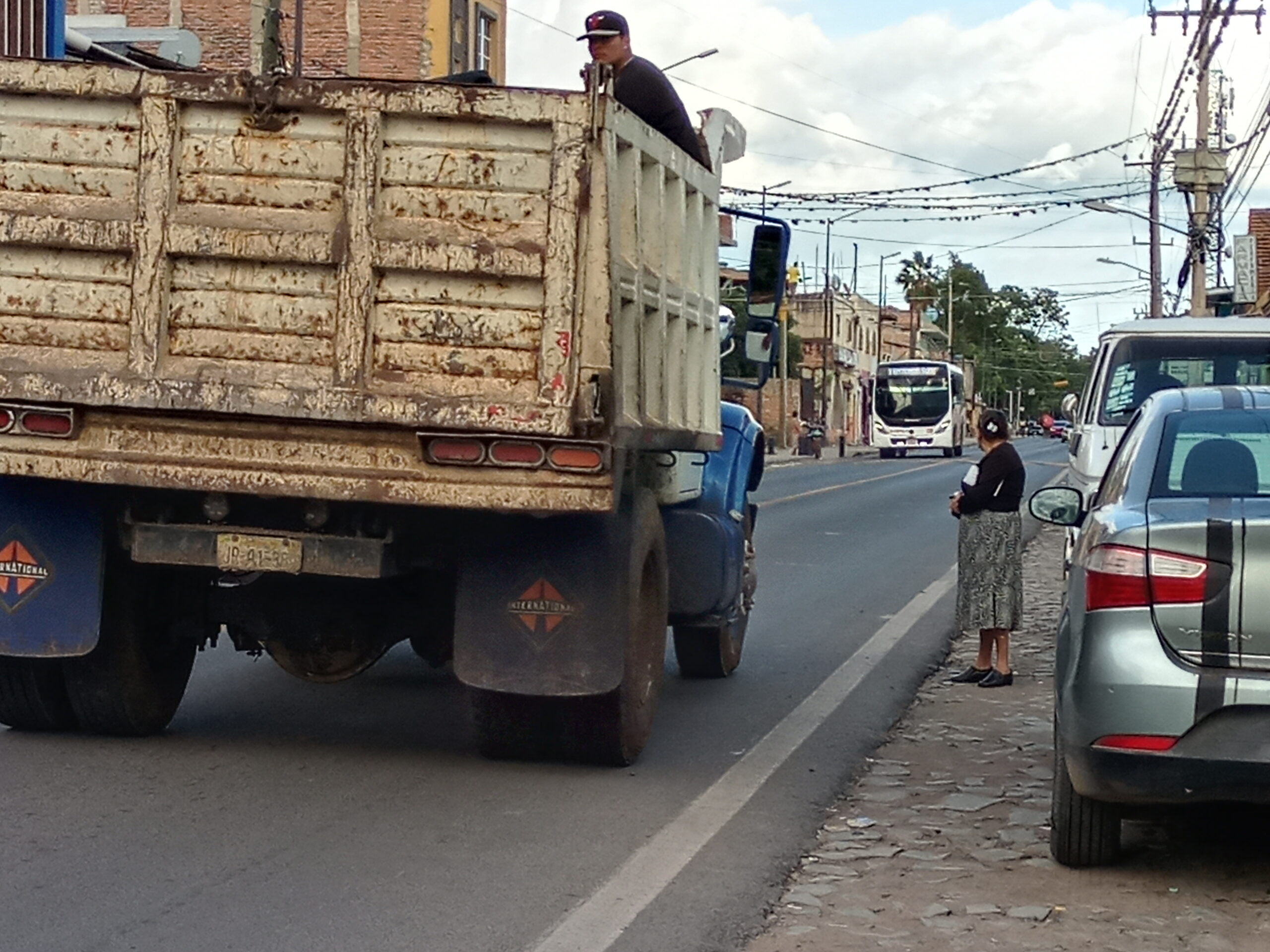 Crossing the road in San Juan Cosalá is a growing danger