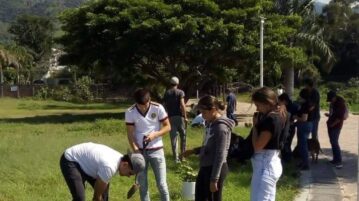 Reforestation actions carried out in San Juan Cosalá near boardwalk