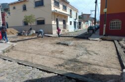 Ajijic's crosswalks project is ahead of schedule and moving fast