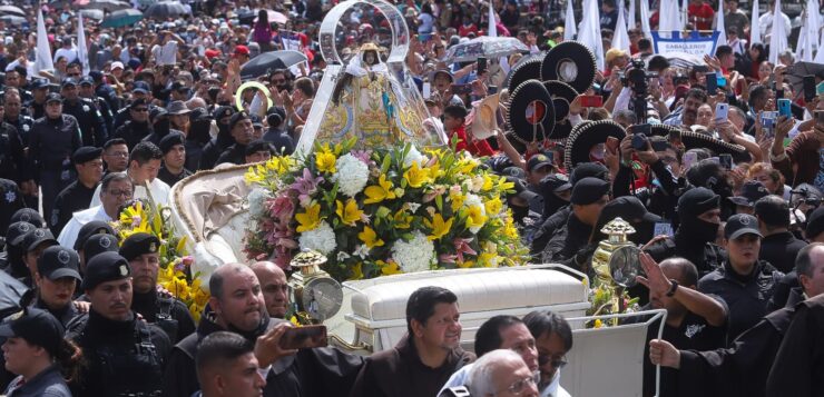 More than 2.4 million people attended the Pilgrimage of the Virgin of Zapopan