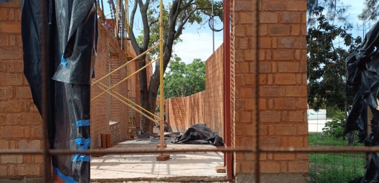 New entrance to kindergarten close to completion