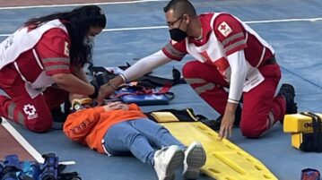 Red Cross Chapala training at the Terranova Institute in Ajijic