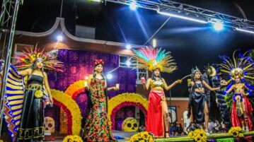 The second stage of the contest featured a parade through the main streets of San Juan Cosalá