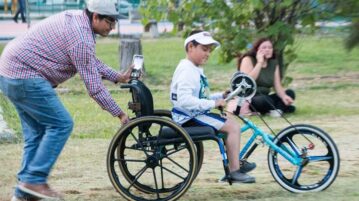 Adaptive sports equipment delivered in Chapala