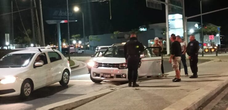 Another crash in front of Walmart,but no injuries this time