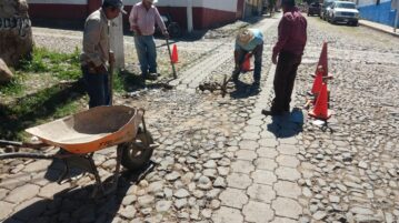 Road work continues in Jocotepec