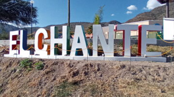 FOTONOTA: El Chante ya tiene letras monumentales