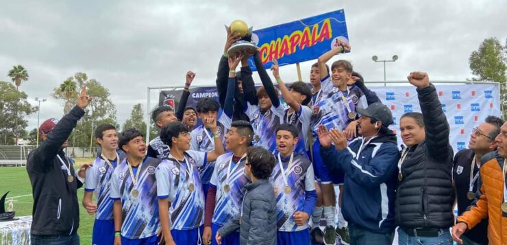 Children's team from Ajijic won the championship in San Luis Potosi