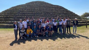 URIT Chapala students visit Guachimontones archaeological site