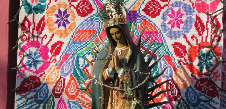 More than 800 Ajijitecos celebrate the Virgin of Guadalupe