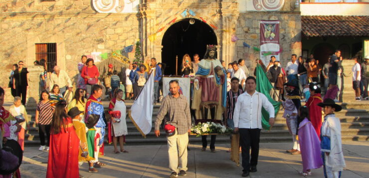 The St. Gaspar neighborhood celebrated its patron saint for the first time