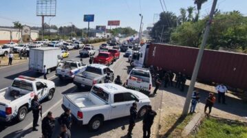 Robbery on highway to Chapala provokes heavy police response