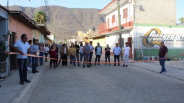 Jocotepec inaugurates two renovated streets