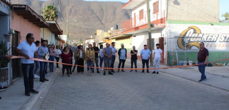Jocotepec inaugurates two renovated streets