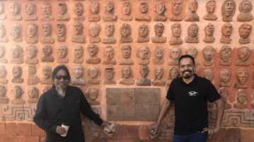 Unveiling of the Children's Wall in San Juan Cosalá