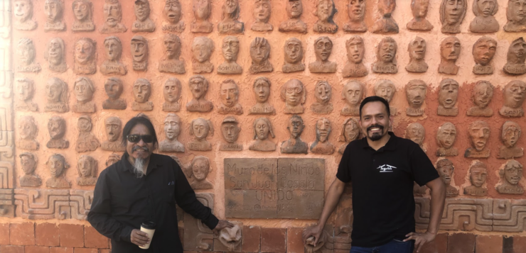 Unveiling of the Children's Wall in San Juan Cosalá