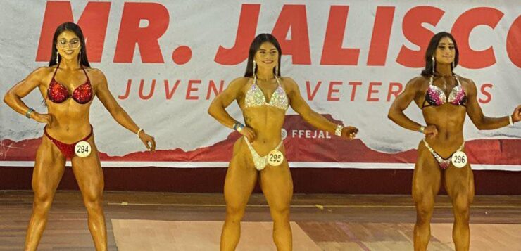 Michelle Brandi García trains to compete in Mr. Jalisco 2023