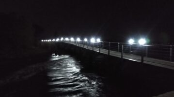 Lights repaired on San Antonio Tlayacapan's boardwalk