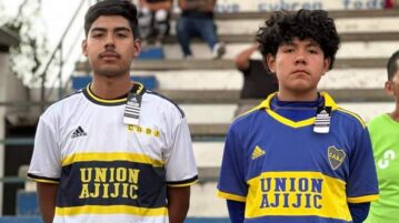 Ajijic Union team gets new uniforms