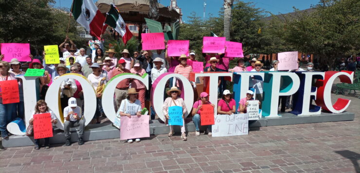 Jocotepec rally signals rejection of “Plan B” INE reforms