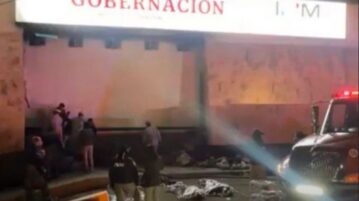 40 migrants die in a fire inside the INM shelter in Ciudad Juárez