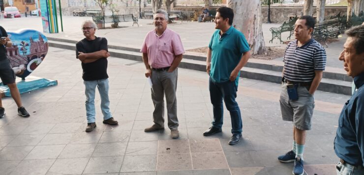 Few participate in dialogue on mobility in Ajijic main square