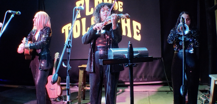 Flor de Toloache concert at the C3 Rooftop in Guadalajara