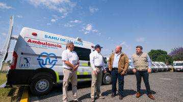 Jalisco municipalities have a total of 759 public ambulances