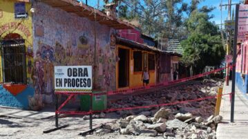 Some Ajijic residents complain about repairs on Morelos Street