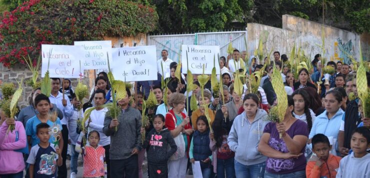 The welcomed return to Holy Week activities in in San Juan Cosalá