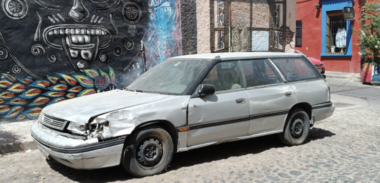 Only two abandoned cars removed from the streets of Ajijic