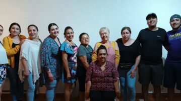 Successful dinner held to benefit the wife of the acting Delegado of Ajijic