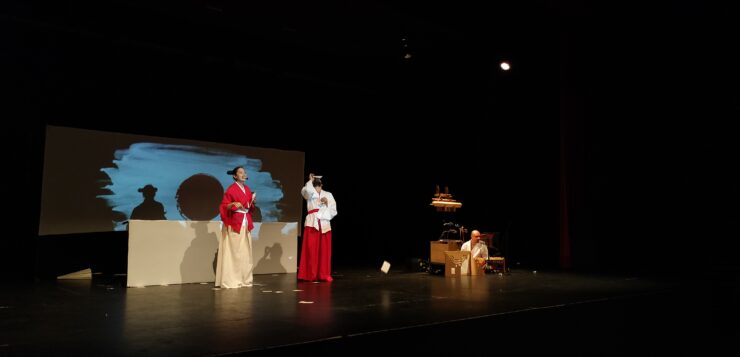 The Flight of the Cranes” touches the hearts of residents The play commemorated those who survived the Hiroshima bomb The Flight of the Cranes" touches the hearts of residents