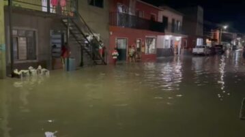 Nine houses flooded in Atotonilquillo