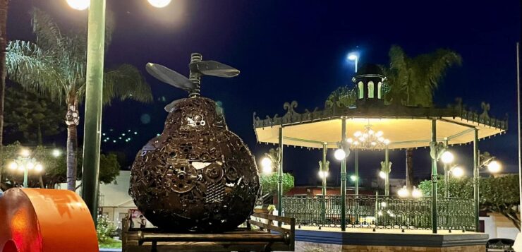 Atotonilquillo's plaza will be the center of the Expo Membrillo 2023 celebration. Photo: Delegation of Atotonilquillo.