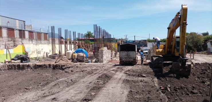 Slow Progress on Jocotepec José Santana school rebuild