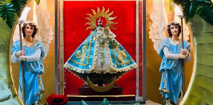 PHOTONOTE: Novena to the Virgin of the Rosary held in Jocotepec