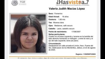 Amber Alert for Ixtlahuacán teenager missing since August 22