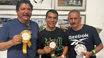 Efren Gonzalez wins first place in international watercolor contest