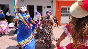 The Fiestas Patrias are celebrated in San Antonio Tlayacapan