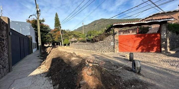 More roadwork underway in Chantepec in Jocotepec