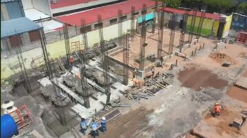Construction advances on José Santana school in Jocotepec