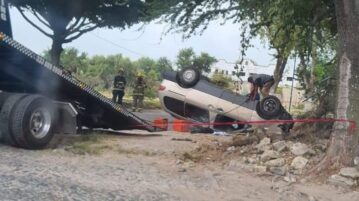 No- injury accident near Chapala-Mezcala highway intersection