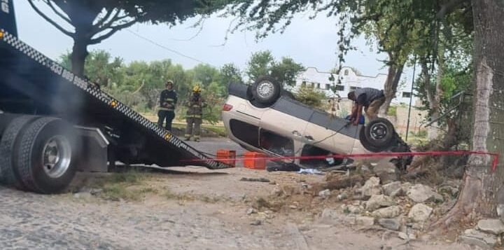 No- injury accident near Chapala-Mezcala highway intersection