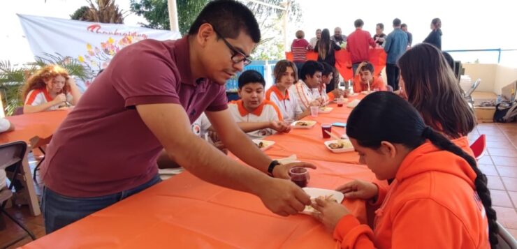 Thanksgiving Day celebration at Terranova High School