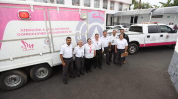 Jalisco sends mobile kitchen, and water trucks to Guerrero