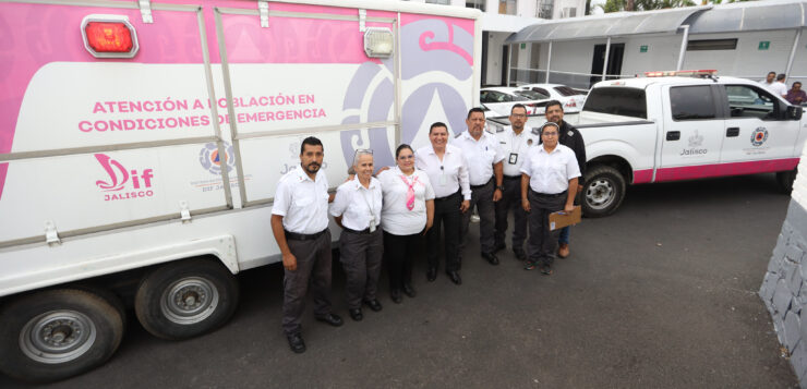 Jalisco sends mobile kitchen, and water trucks to Guerrero