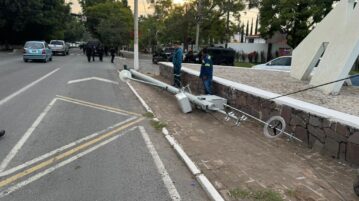 C5 surveillance cameras knocked down in Chapala