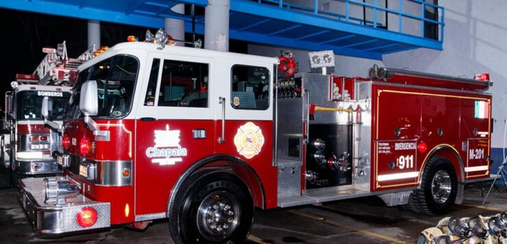 Chapala’s Fire Department acquires a new fire truck